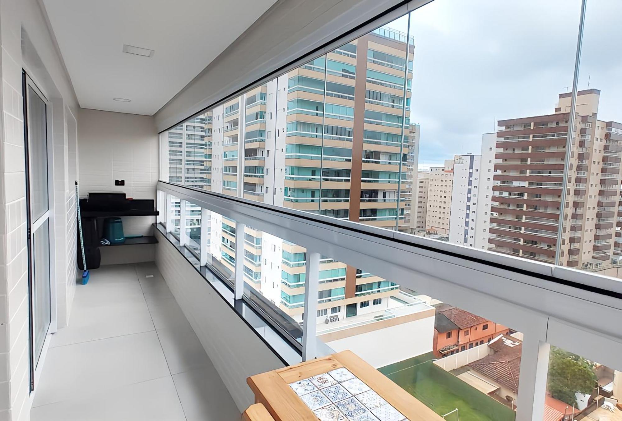 Apto Com Lazer Completo, Piscina, Ar, Mercadinho E Pet Friendly A 1 Min Da Praia 프라이아 그란데 외부 사진